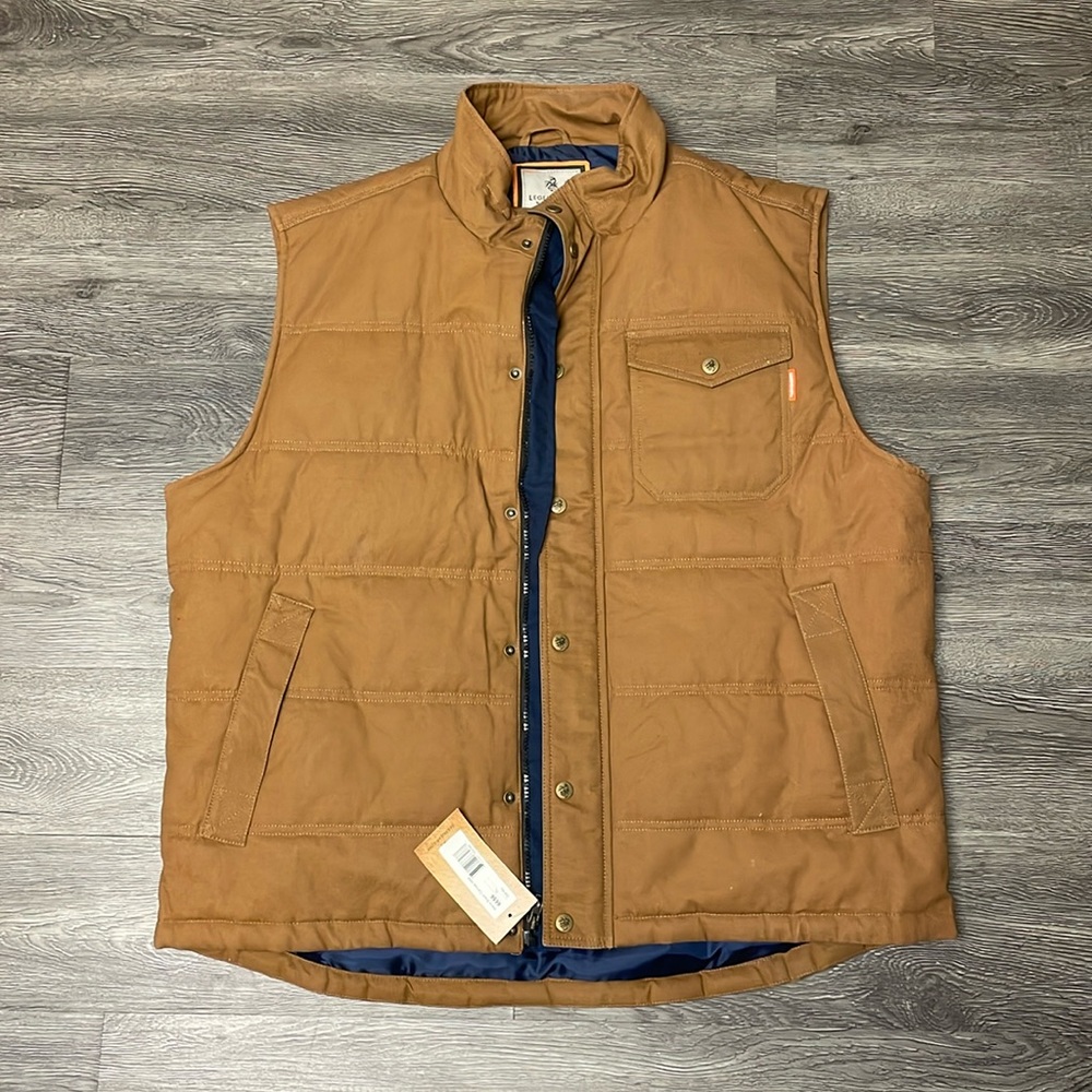Legendary whitetails bison vest